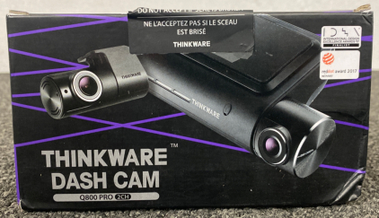 Thinkware Dash Cam Q800 Pro 2CH Please Inspect