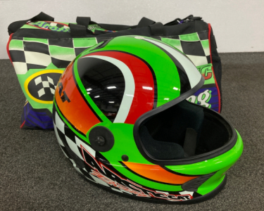 Arctic Cat Racing Bag And Helmet