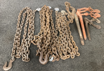 (3) Chains With (3) Chain Binders