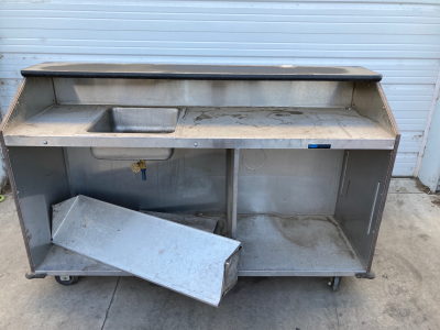 Stainless Steel Movable Outdoor Sink