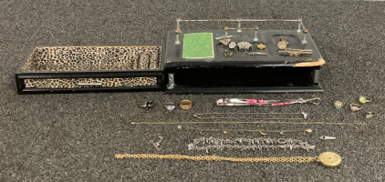 Jewlery Box and Assorted Jewelery