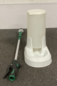 Pet Food Bowl and Telescoping Watering Lance