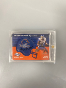 Signed Austin Pettis Football Card