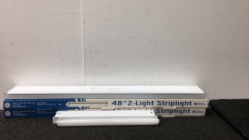 (3) Fluorescent Lights W/ Hardware