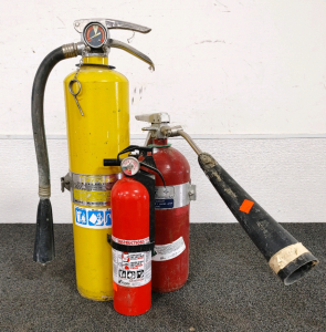 3 Fire Extinguishers