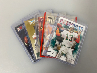 (5) Dan Marino Football Cards