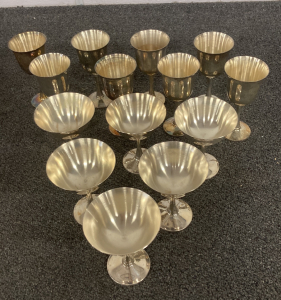 Silver Plated Stemware