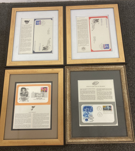 Framed Collector Stamps