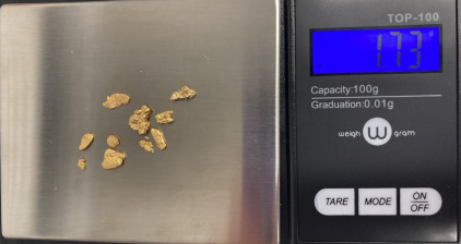 1.73G Of Local gold