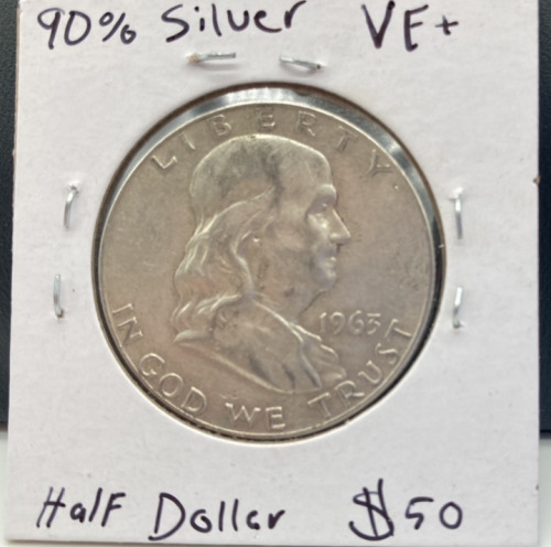 1963 Franklin Half Dollar