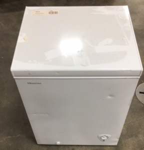 Hisense Chest Freezer, 21” Deep 24” Across 32” Tall