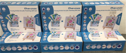 (6) Charunee Young Artist Acrylic Painting Set