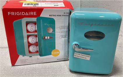 Retro 6 Can Mini Fridge