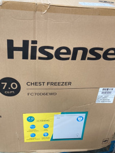 Hisense 7.0 Cu. Ft. Chest Freezer