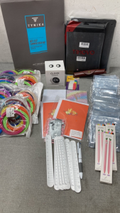 Post-it Filing Tabs, Clear Lanyard Card Holders, Clock and More