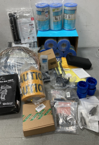 (8) Krystal Clear Pool Filters, Face Shields, 17MM Nut Driver and More