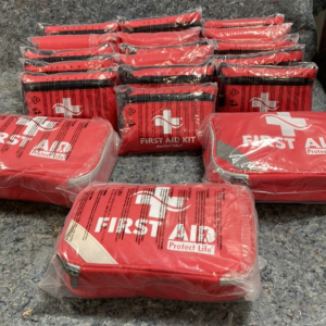 (3) Large First Aid Kits (16) Small First Aid Kits