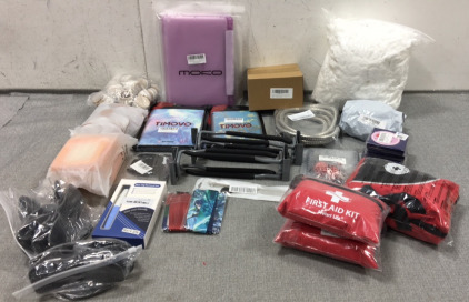 (2) iPad 10.2&rdquo; Cases, iPad Mini 6 Case, Kindle Paperwhite Case, Fuel Filter Tune Up Kit, Mop Head Replacements, Furniture Feet Covers, Peg Wall Hooks, Water Tank Fitting, (3) First Aid Kits, (4) Dainty Snake Chain Necklaces and more