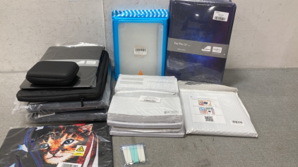 Tablet Covers with Carrying Cases, Tax Document Envelopes and Mouse Pad