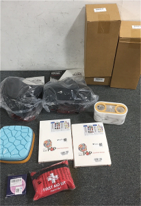 (2) Bikeroo Wide Bike Saddle, First Aid Kit, Ice Cube Tray An More