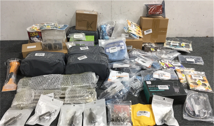 Amazon Box Of Various Electrical And Home Improvment Items