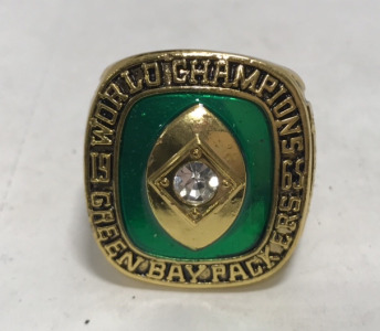 1965 Green Bay Packers Super Bowl Ring Named To Bart Starr