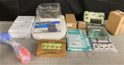 Amazon Bathroom Products : Shower Curtains, Washcloths, Bath Pillow, Scrubbing Brush, Mason Jar Lids, Toilet Paper Holder, Plus More