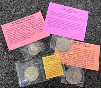 (4) Collectible Coins
