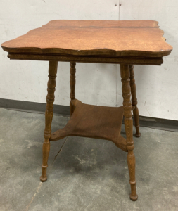 Square Oak Antique Table