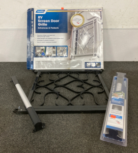 RV Screen Door Grille And RV Screen Door Cross Bar