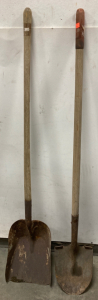 (2) Shovels