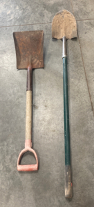 (2) Shovels