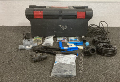 Tool Box with Assorted Items