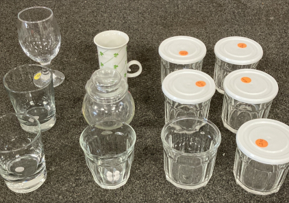 Various Glass Ware