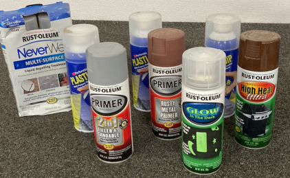 Spray Paint And Sealants