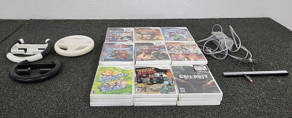 Assorted Wii Games and Accessories