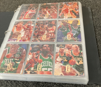 Binder with Assortment of Sports Cards