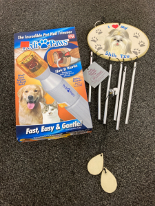 Pet Nail Trimmer And Shih Tzu Wind Chime