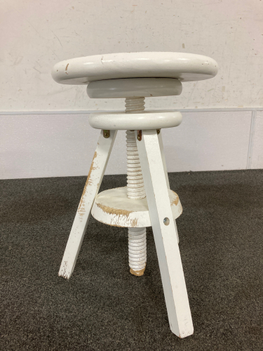 Adjustable Wooden Stool