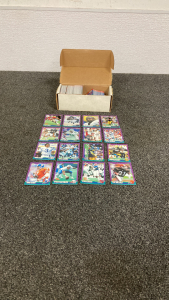 Box of Assorted Football Cards