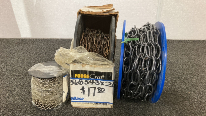 (3) Rolls Of Decor And Craft Chain