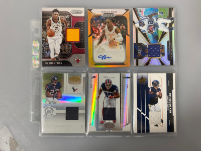 (6) Sports Cards (Football/ Basketball)