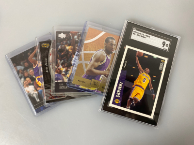 Kobe Bryant basketball Cards (1) is SGC Graded