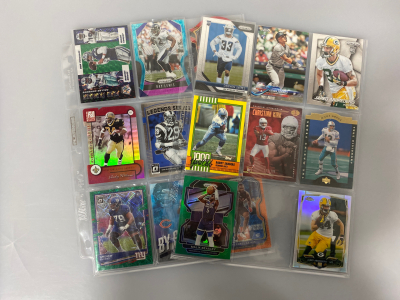 (17) Football Collector Cards