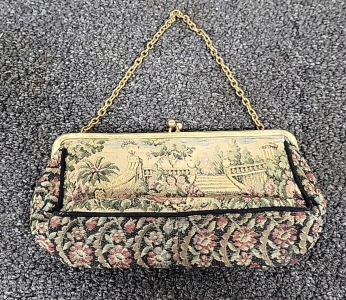 Vintage LA Marquise Tapestry Clutch Purse