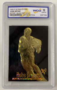 1996-97 Kobe Bryant EX-2000 Rookie Limited Edition Graded Card
