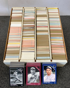 Large Assortment of 1990s Hall of Fame Baseball Cards