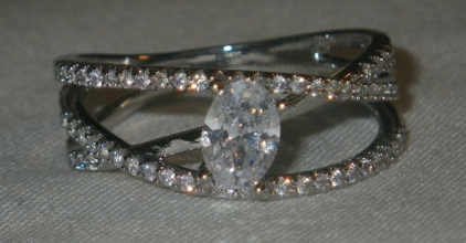 925 Engagement Ring Size 10