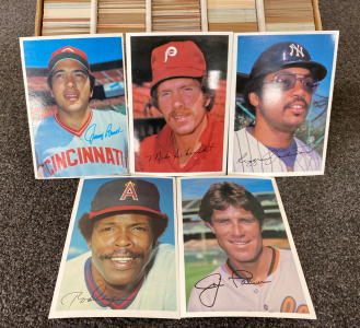 Large Assortment of 1980s Hall of Fame Baseball Cards