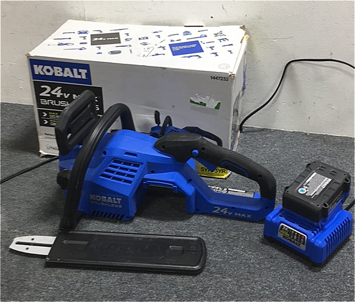 Kobalt 24v store max brushless chainsaw